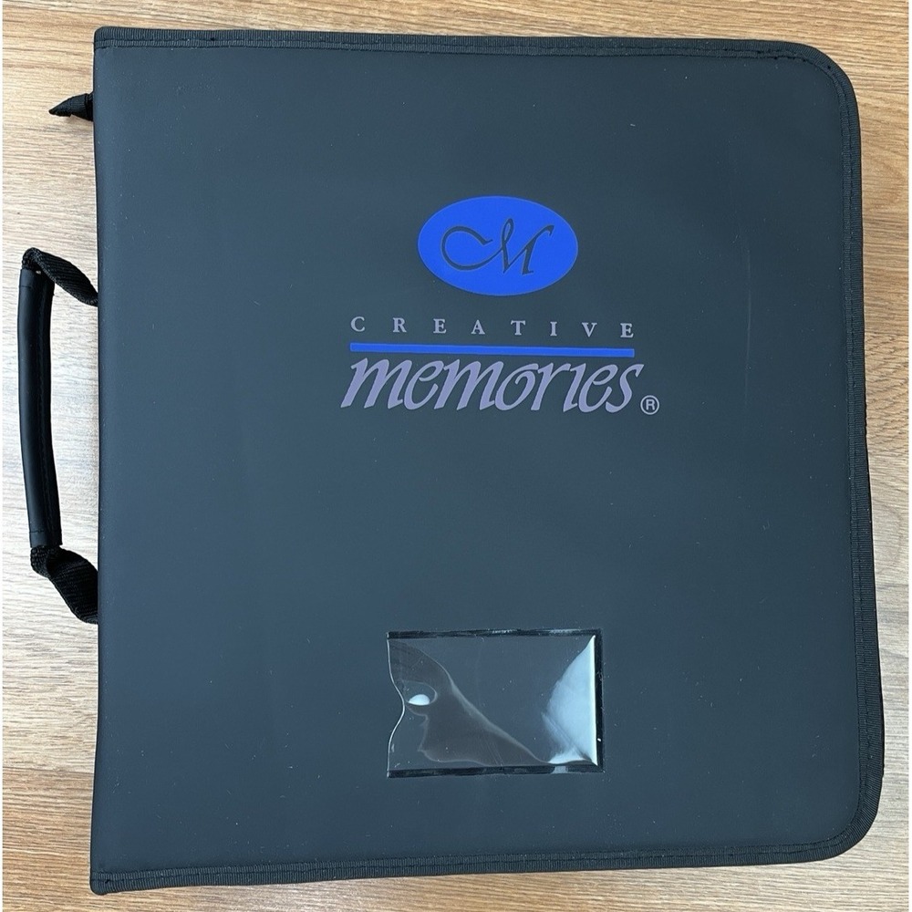 Creative Memories Memory Mate 3 Ring Binder with 24 Storage Pages & New Dividers